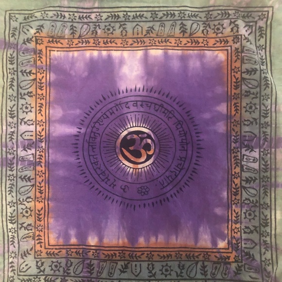 Boho bag Namaste symbol - Picture 2 of 2